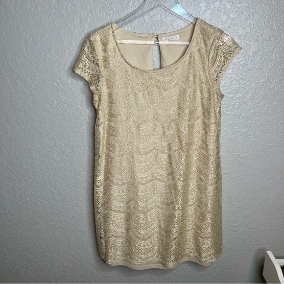 Socialite Gold Dress - Picture 3 of 5